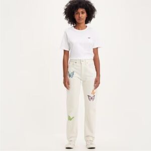 Beige 501 original Levi’s  100% cotton W26xL28